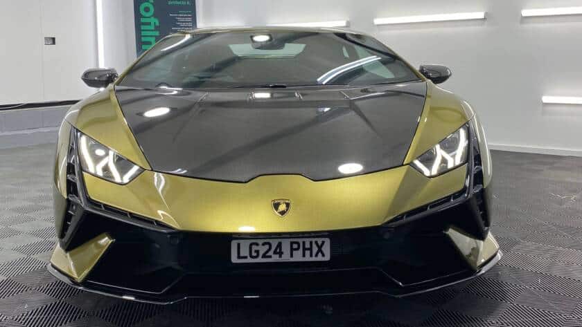 Supercar with PPF Protection